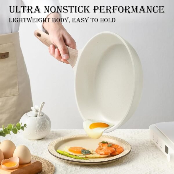 14 Pcs Pots and Pans Set, Nonstick Cookware Sets - Image 6
